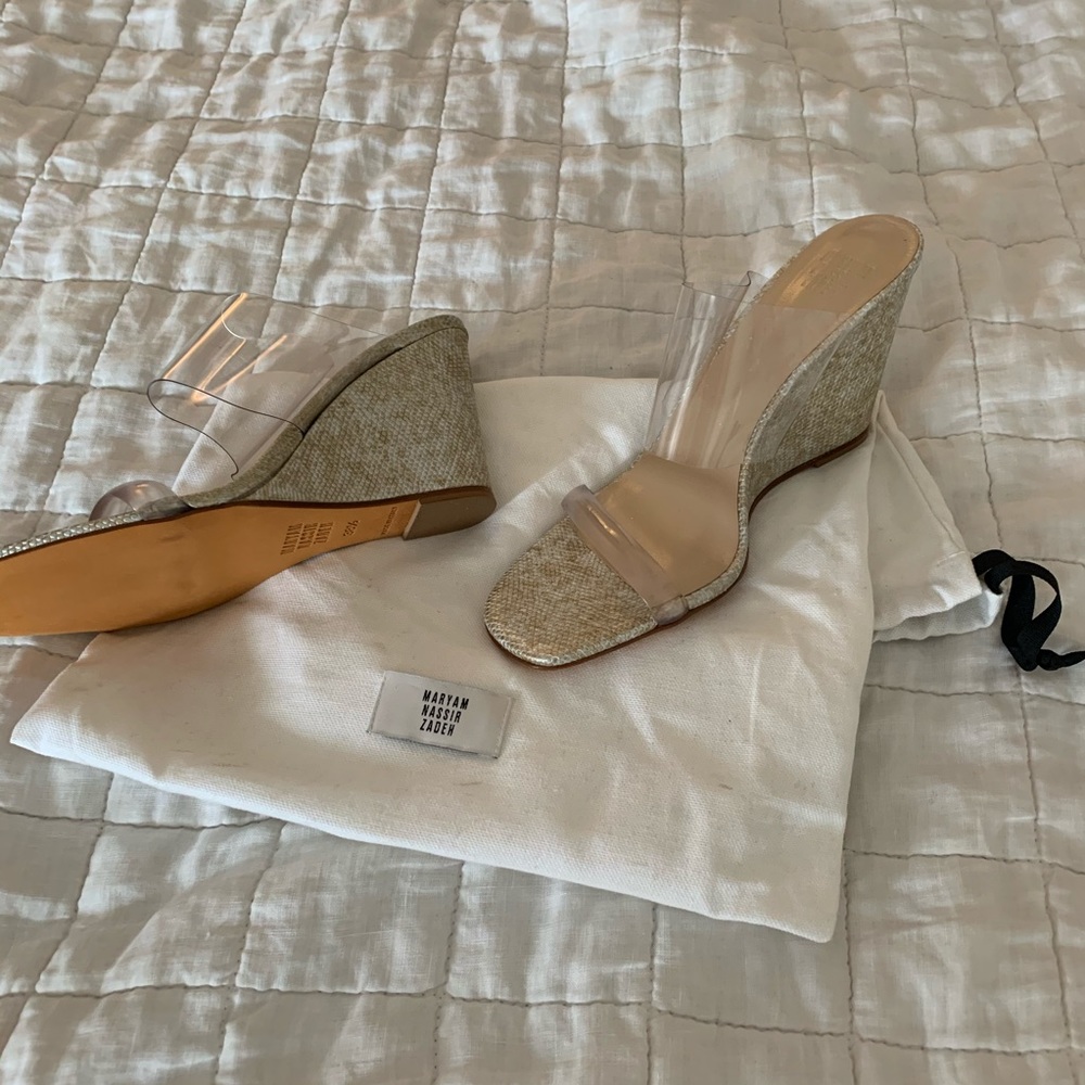 Maryam Nassir Zadeh Wedges (NEVER WORN!)